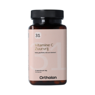Ortholon Vitamine C Zuurvrij 100.00 Capsules