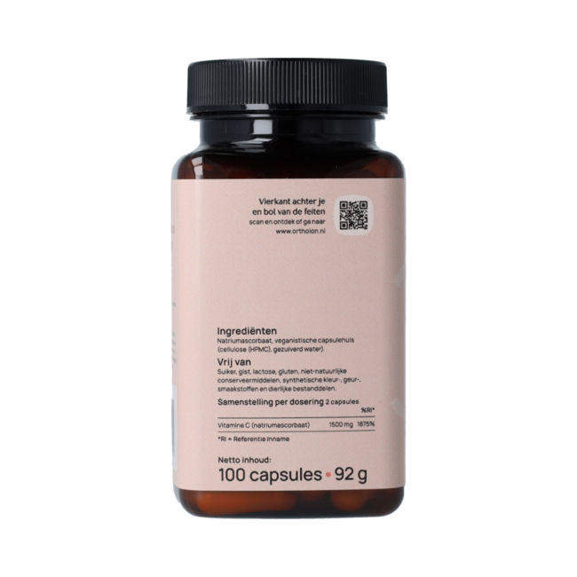 Vitamine C Zuurvrij 100.00 Capsules