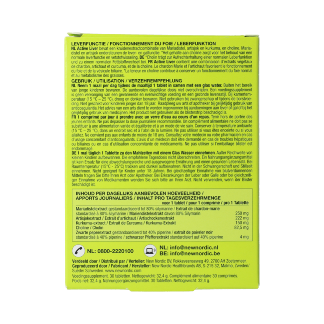 Active liver 30.00 Tabletten