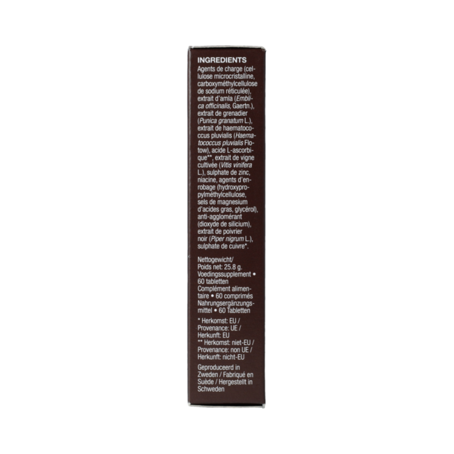 Pigment clear skin care  60.00 Tabletten