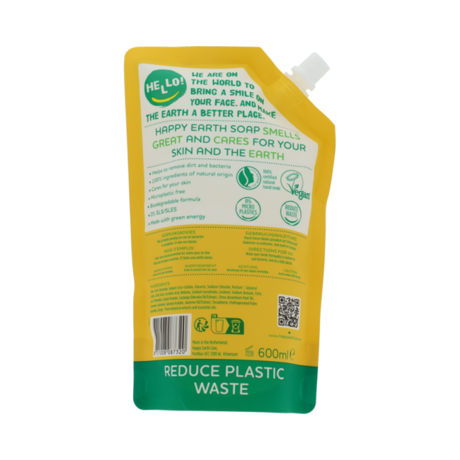 Refill Handzeep Jasmine Ho Wood 600.00 Milliliter