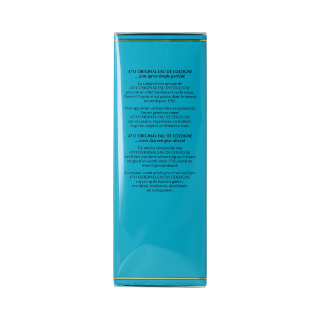 4711  Eau de cologne Bottle in folding box 200.00 Milliliter