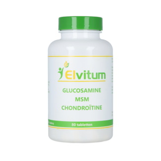 Elvitum Glucosamin MSM Chondroitin 80,00 Tabletten