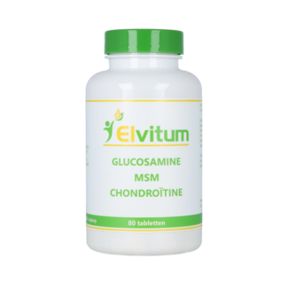 Elvitum Glucosamine MSM Chondroïtine 80.00 Tabletten
