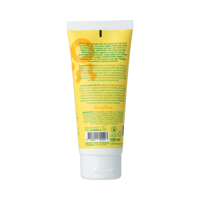 Mineralische Sonnencreme SPF30 - 0 % Parfüm 100,00 Milliliter
