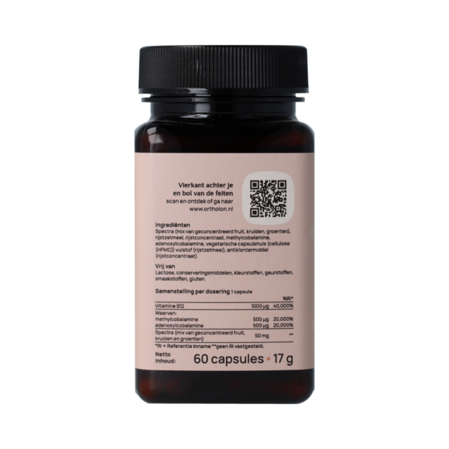 Vitamine B12 Vegan 60.00 Capsules
