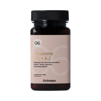 Ortholon Vitamine D3 + K2 60.00 Capsules