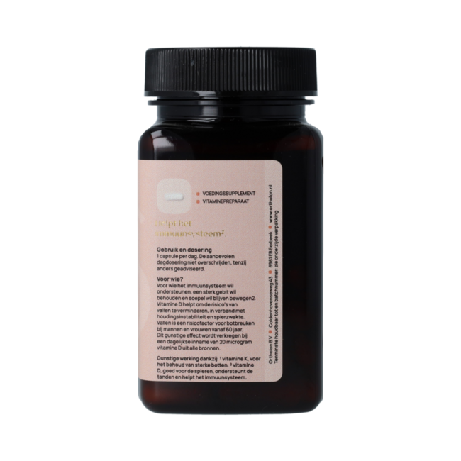 Vitamine D3 + K2 60.00 Capsules