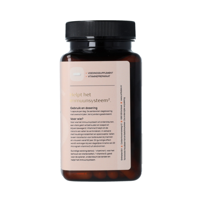 Vitamine D3 + K2 120.00 Capsules