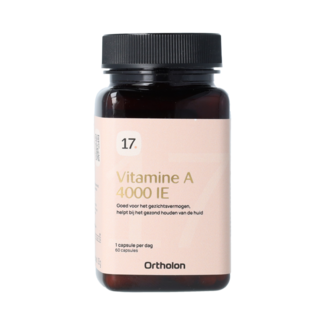 Ortholon Vitamine A 4000IE 60.00 Capsules