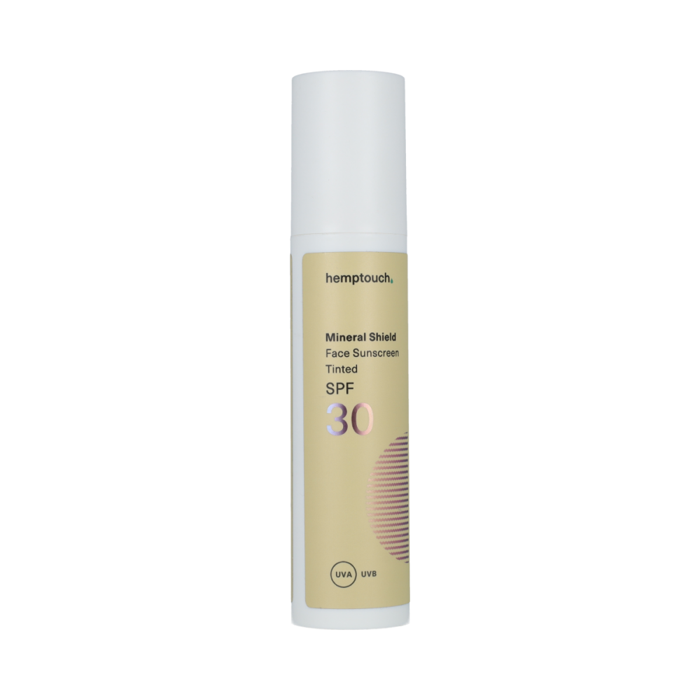 Hemptouch Mineral Shield Face Sunscreen SPF30 Tinted 50 Milliliter