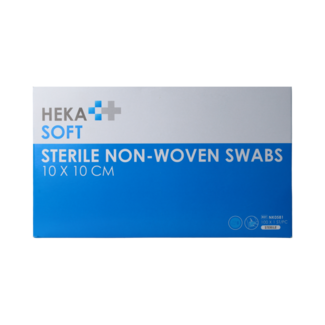 Heka Soft Non-woven kompres 10 x 10cm 100.00 Stuks