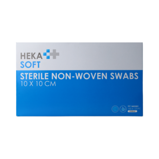 Heka Soft Vlieskompres 10 × 10 cm 100 Stück