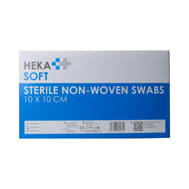 Non-woven kompres 10 x 10cm 100.00 Stuks