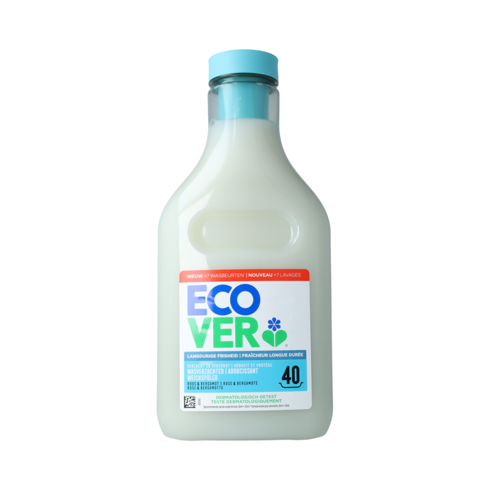 Ecover Wasverzachter concentrate Rose & bergamot 1 Liter