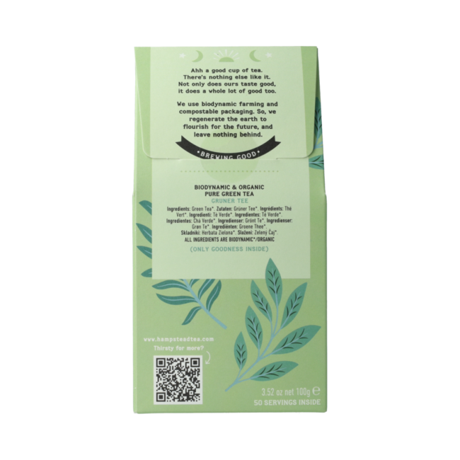 Groene thee los bio demeter 100.00 Gram