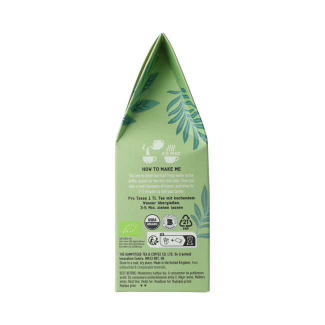 Groene thee los bio demeter 100.00 Gram