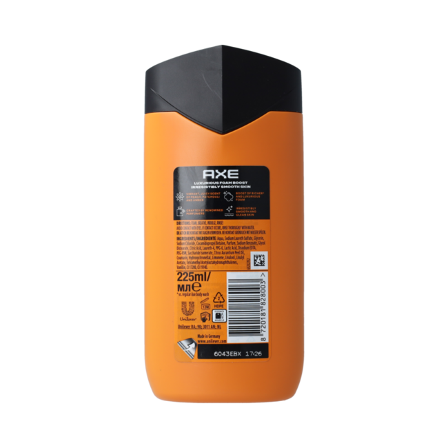 Showergel peach infusion 225.00 Milliliter