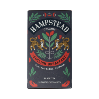 Hampstead Thee English breakfast bio 20.00 Zakjes