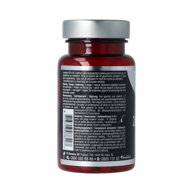 Zoethout DGL 100%  60.00 Capsules