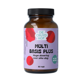 De Cruydhof De Cruydhof Multi basis, 60 tabl 60 Tabletten