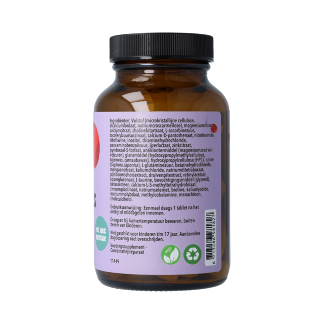De Cruydhof Multi basis, 60 tabl 60.00 Tabletten