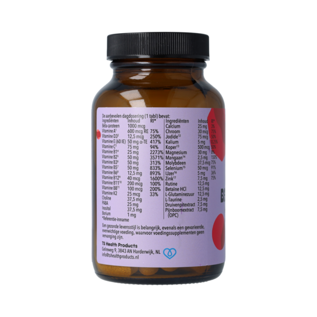 De Cruydhof Multi basis, 60 tabl 60.00 Tabletten