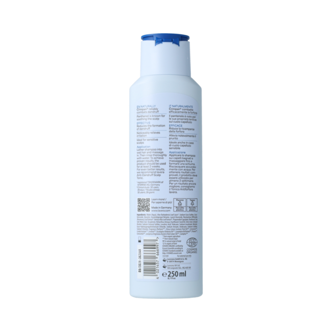 Shampoo Anti-Dandruff 250.00 Milliliter