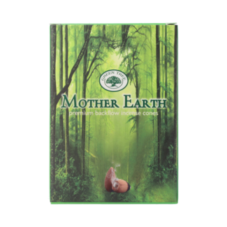 Green Tree Wierookkegel Mother Earth  12.00 Stuks