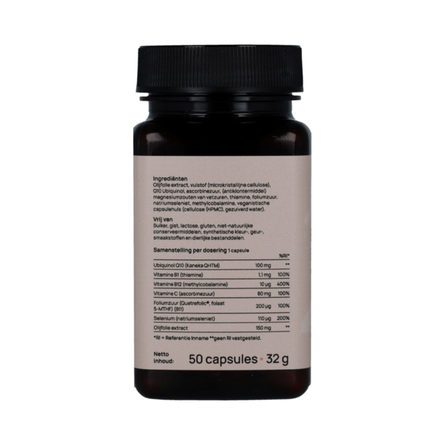 Energiecomplex B12 & Q10 50.00 Capsules