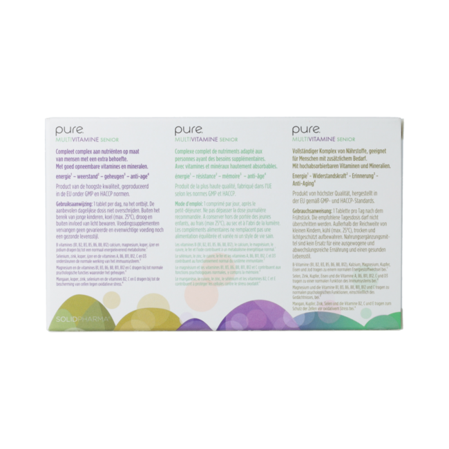 Multi vitamine senior  60.00 Tabletten