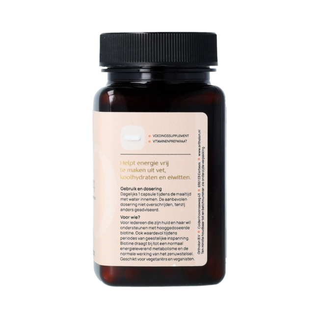 Biotina 5000 mcg 60,00 Cápsulas
