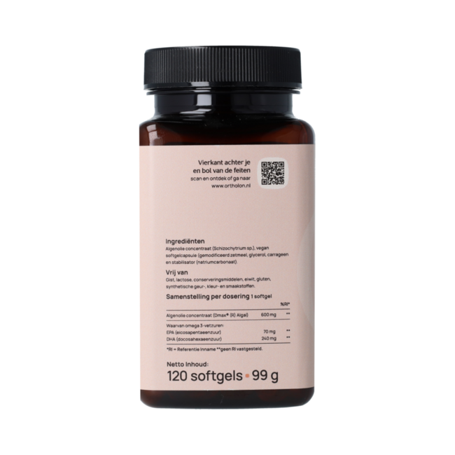 Algenolie Omega 3 Vegan 120.00 Softgels