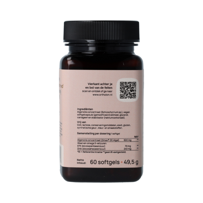 Algenöl Omega 3 Vegan 60,00 Softgels