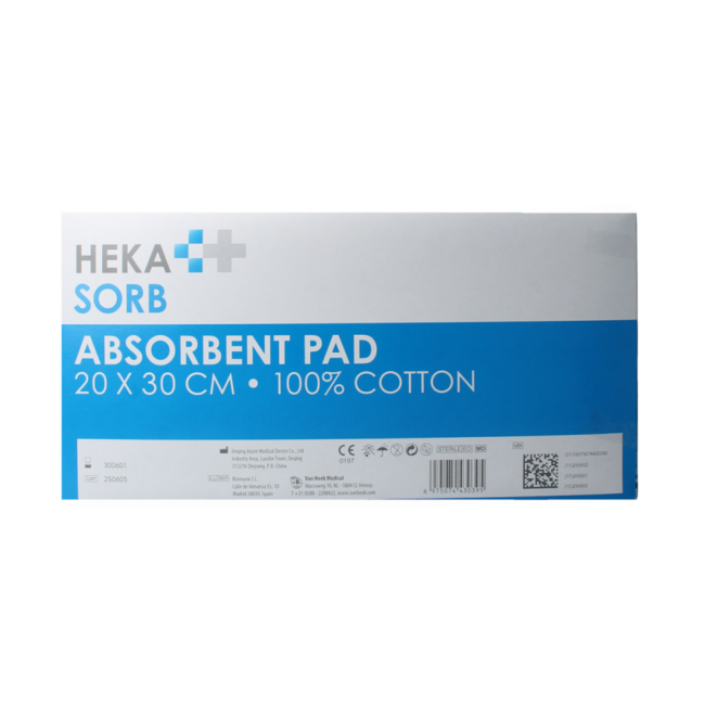 Absorberend verband 20x30 steriel  10.00 Stuks