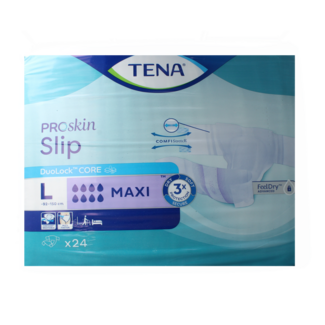 Tena Proskin slip maxi maat L 24.00 Stuks
