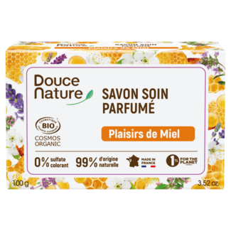 Douce Nature Honey pleasure honey soap bar 100.00 Gram