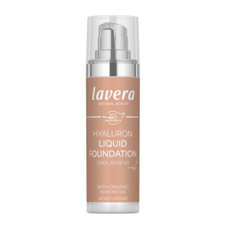Lavera Fond de teint liquide à l'acide hyaluronique - Cool Beige 4.5 testeur 1,00 Testeur