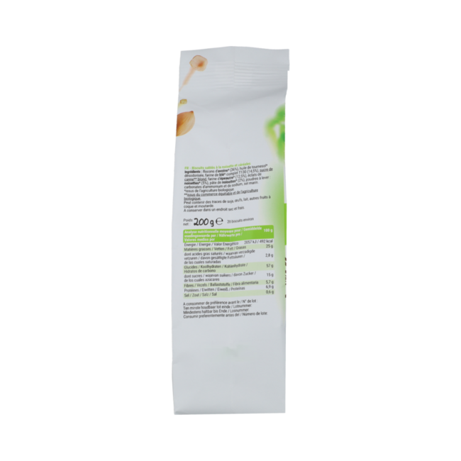 Frollini nocciola & cereali bio 200 Grammi