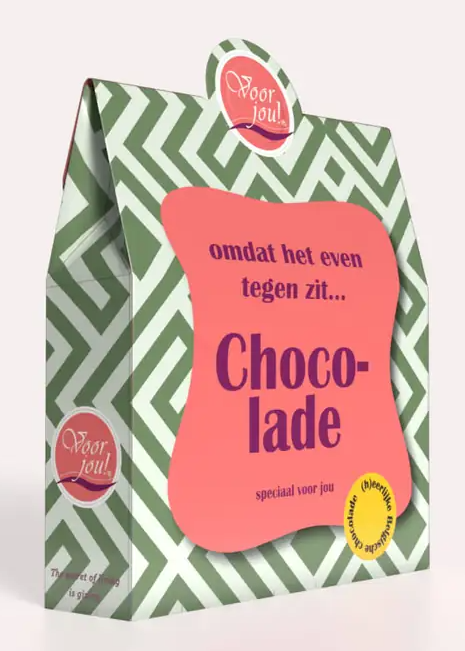 Voor Jou! Voor jou, omdat lijn, Chocolade 6 Stuks