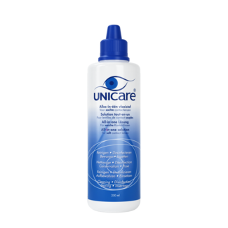 Unicare Solution pour lentilles Unicare AIO pour lentilles souples 250,00 millilitres