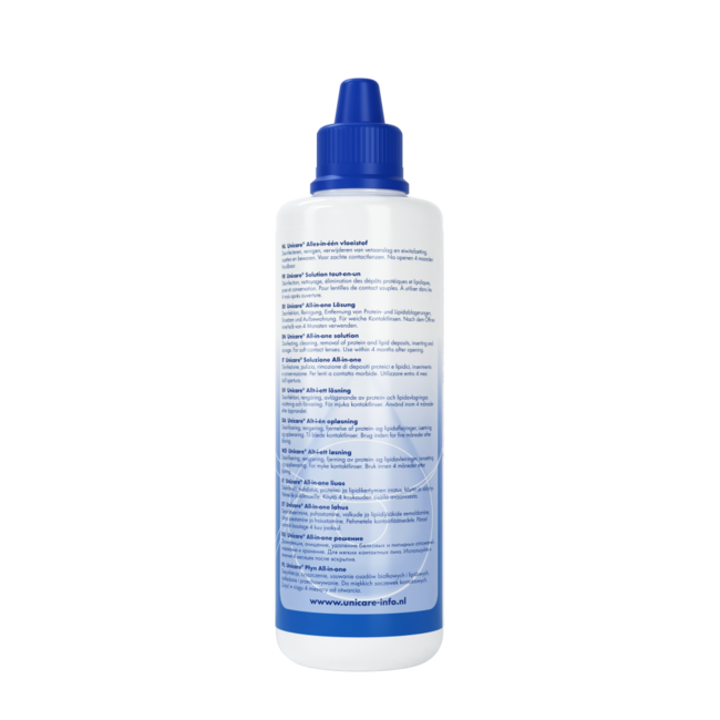 Unicare AIO lens solution for soft lenses 250.00 Millilitres