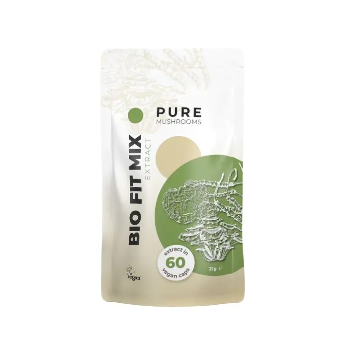 Pure Mushrooms Fit Mix Bio 60 Capsules