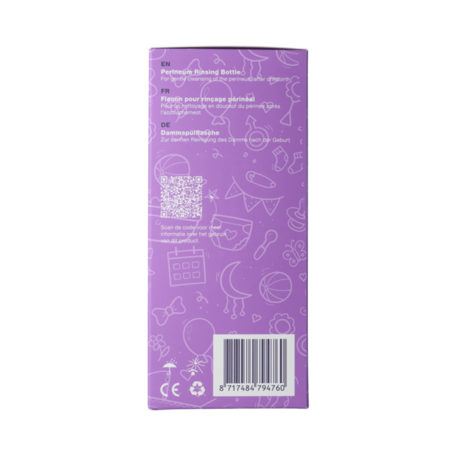 HeltiQ Perineum Spoelfles 1.00 Stuks