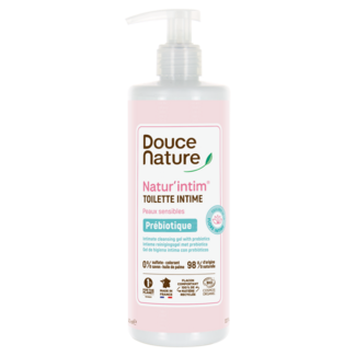 Douce Nature Natur intim intieme reinigingsgel prebiotica bio 400.00 Milliliter