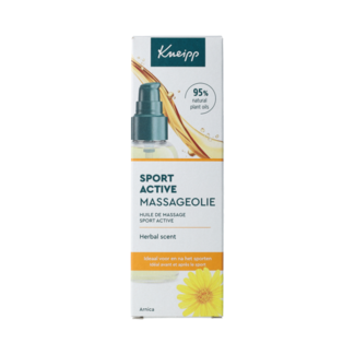Kneipp Sport active massageolie 100.00 Milliliter