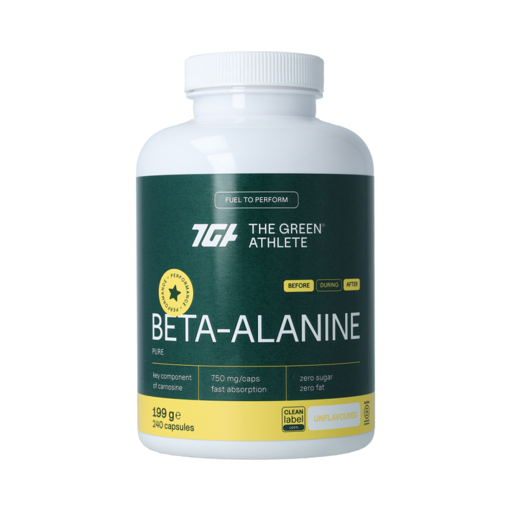 The Green Athlete TGA Beta-alanine 240 Capsules