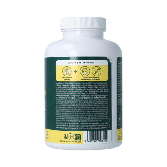 TGA Beta-alanine 240.00 Capsules