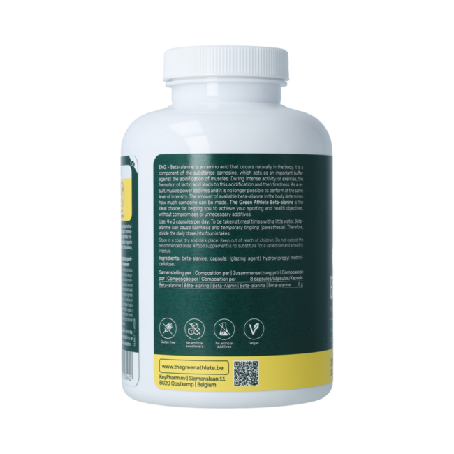 TGA Beta-alanine 240.00 Capsules