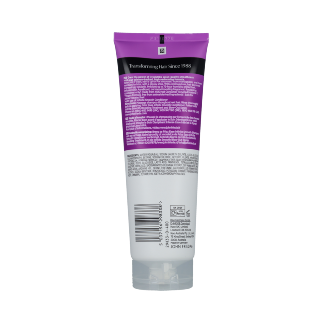 John Frieda Infinite Smooth Shampoo 250.00 Millilitres